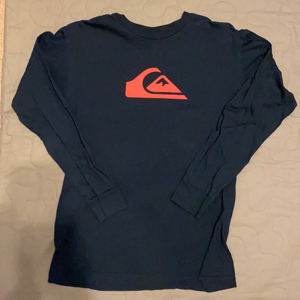 Men’s small blue cotton long sleeve tee